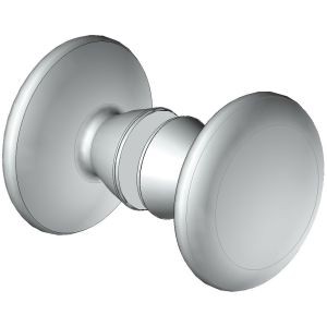 5401 Lapított ajtógomb, O 48 mm