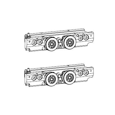 FLUIDO+150 Telescopico kocsiszett (2 kocsi)