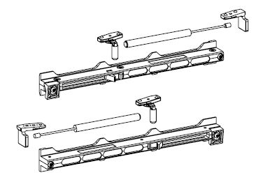 B150EK3SS B150E K3SS Fluido+150 SoftClose szett