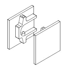 B150EP75 B150E P75 Fluido+ végelem fixüveghez